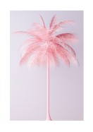 Pink Palm Tree | Stwórz własny plakat