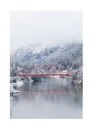 Winter Landscape | Stwórz własny plakat