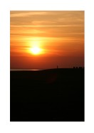 Red Sunset In Southern Sweden | Stwórz własny plakat