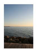 View Of The Ocean In Sunset | Stwórz własny plakat