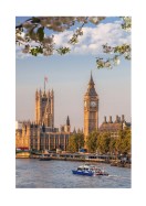 Big Ben In London During Spring | Stwórz własny plakat