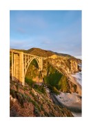 Bixby Creek Bridge On Highway One | Stwórz własny plakat