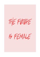 The Future Is Female | Stwórz własny plakat