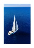 Sailboat In The Middle Of The Ocean | Stwórz własny plakat