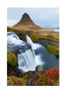 Icelandic Waterfall | Stwórz własny plakat